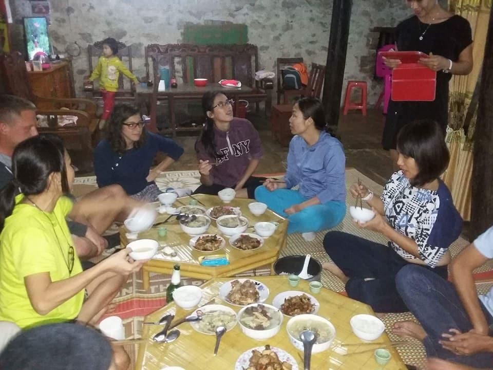 A Sy Ban Gioc Homestay - Lang Da Khuoi Ky กาวบั่ง ภายนอก รูปภาพ