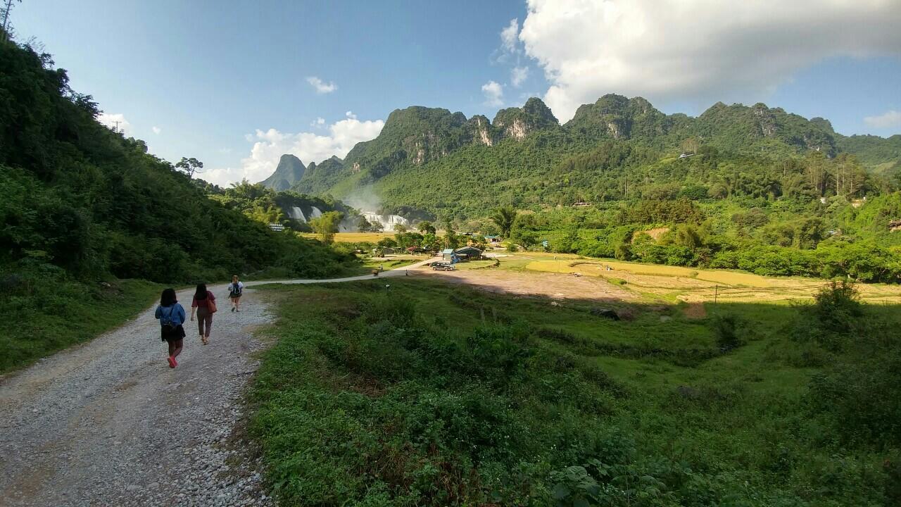 A Sy Ban Gioc Homestay - Lang Da Khuoi Ky กาวบั่ง ภายนอก รูปภาพ