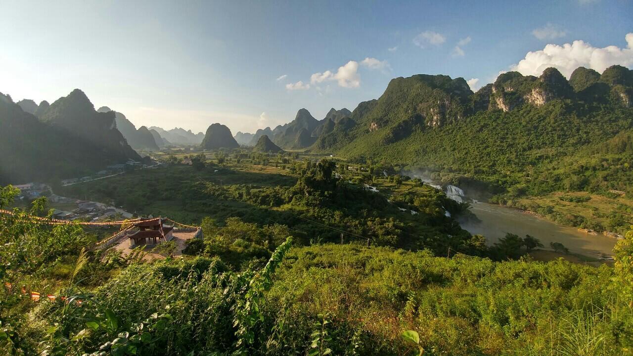 A Sy Ban Gioc Homestay - Lang Da Khuoi Ky กาวบั่ง ภายนอก รูปภาพ