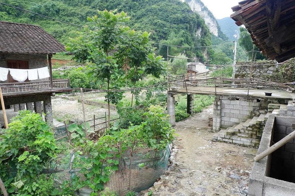 A Sy Ban Gioc Homestay - Lang Da Khuoi Ky กาวบั่ง ภายนอก รูปภาพ