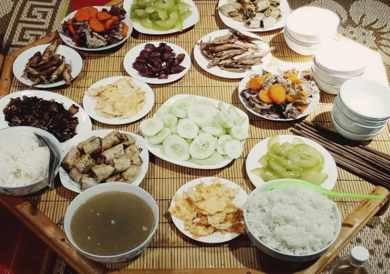 A Sy Ban Gioc Homestay - Lang Da Khuoi Ky กาวบั่ง ภายนอก รูปภาพ
