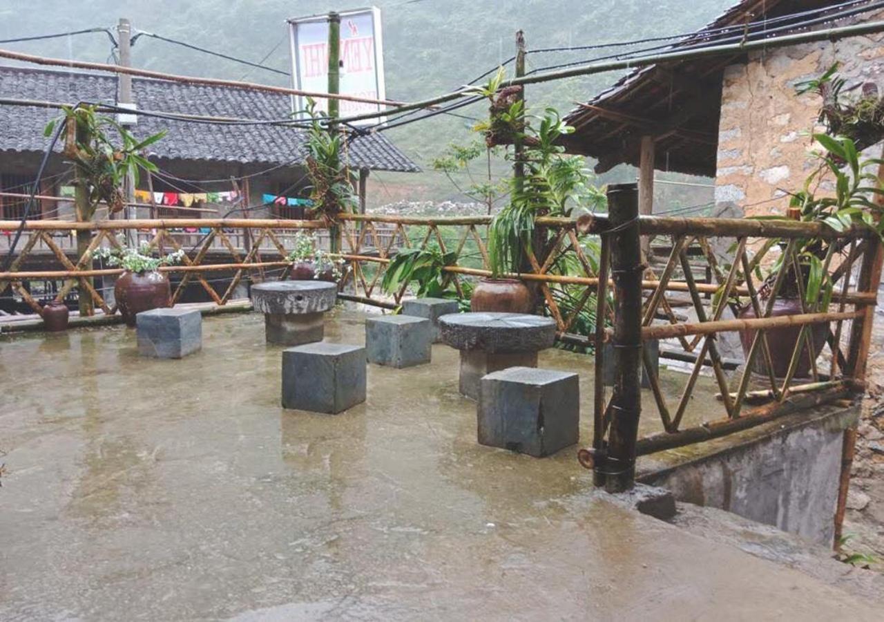 A Sy Ban Gioc Homestay - Lang Da Khuoi Ky กาวบั่ง ภายนอก รูปภาพ