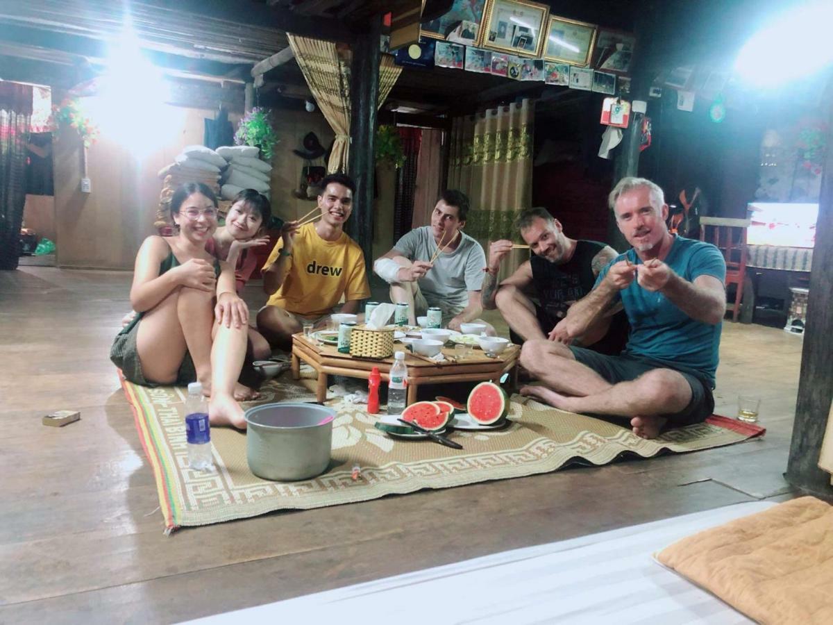 A Sy Ban Gioc Homestay - Lang Da Khuoi Ky กาวบั่ง ภายนอก รูปภาพ